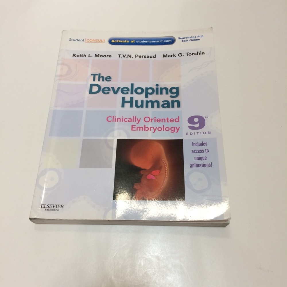 The Developing Human: Clinically Oriented Embryology - 9th Edition